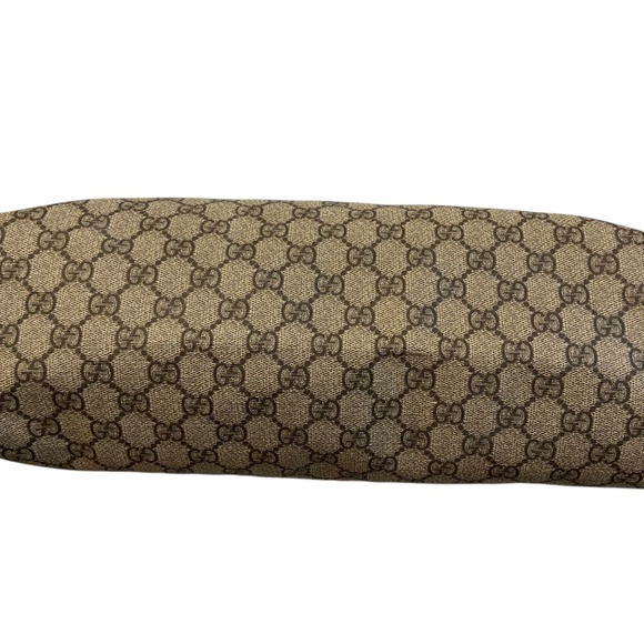 Gucci GG Supreme Monogram Coated Canvas Medium Joy Tote Ivory Leather Trim w COA - Picture 13 of 16